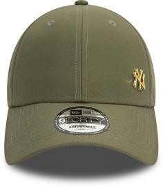 Rückansicht von New Era 9forty New York Yankees Cap olive