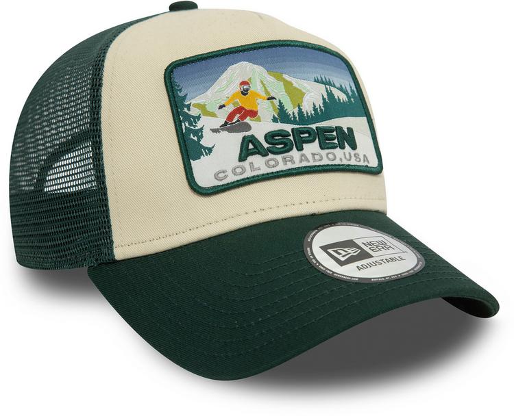 New Era New Era Trucker Ski Cap - dark green-stone - 0 | SportScheck