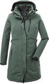 KILLTEC KOW 165 Parka Damen - gr&uuml;ngrau