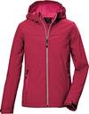 KILLTEC KOW 349 Softshelljacke M&auml;dchen - dunkel himbeere