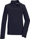 KILLTEC KSW 188 Fleeceshirt M&auml;dchen - dunkelnavy