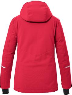 Rückansicht von KILLTEC KSW 81 WMN SKI JCKT Skijacke Damen modern red