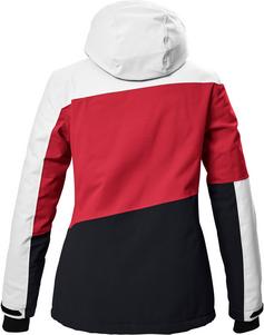 Rückansicht von KILLTEC KSW 67 Skijacke Damen modern red