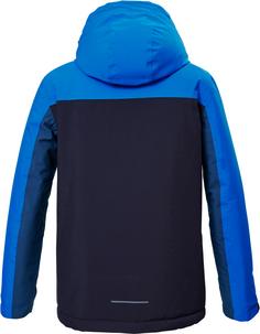 Rückansicht von KILLTEC KOW 370 Funktionsjacke Kinder neon blue