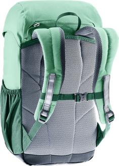 Rückansicht von Deuter Waldfuchs 14 Wanderrucksack Kinder spearmint-seagreen