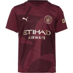 PUMA Manchester City 24-25 3rd Fußballtrikot Kinder dark jasper