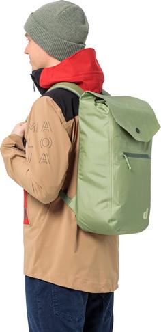 Rückansicht von Deuter Rucksack Drout 20 Daypack grove