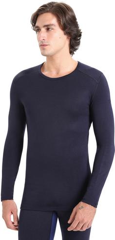 Rückansicht von Icebreaker Merino 260 Tech Funktionsshirt Herren midnight navy