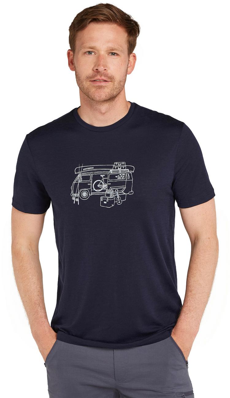 Icebreaker Icebreaker ARETE PEAK Funktionsshirt Herren - midnight navy - 0 | SportScheck