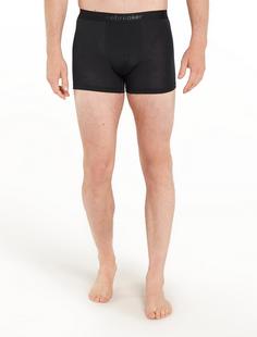 Rückansicht von Icebreaker Anatomica Boxershorts Herren black