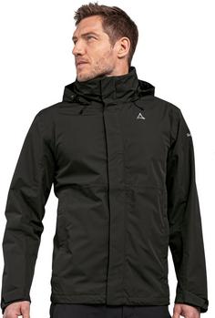 Rückansicht von Schöffel Gmund Regenjacke Herren black