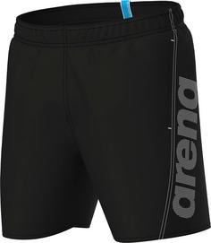 Arena Logo Badeshorts Herren black-white