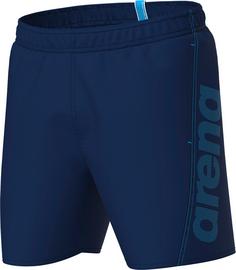 Arena Logo Badeshorts Herren navy-turquoise