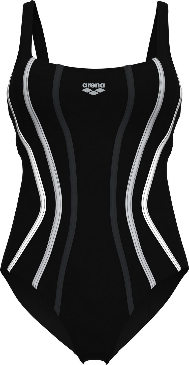 Arena Arena SOFIA Badeanzug Damen - black-black - 0 | SportScheck