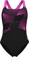 Arena CONTROL PRO Schwimmanzug Damen - black-shocking pink