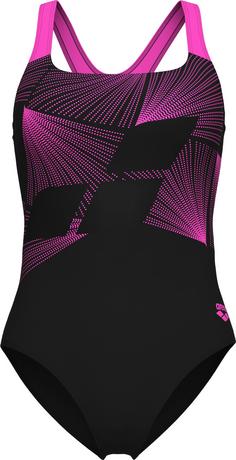 Arena CONTROL PRO Schwimmanzug Damen black-shocking pink