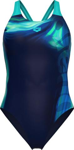 Arena DREAMHLINE Schwimmanzug Damen navy-water-multi