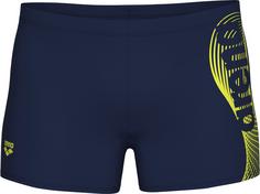 Arena Wake Kastenbadehose Herren navy-soft green