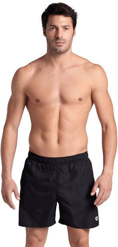 Rückansicht von Arena Fundamentals Badeshorts Herren black-white