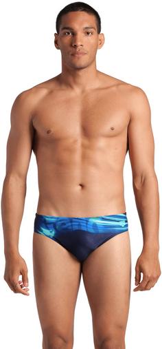 Rückansicht von Arena Dreamhline Badeslip Herren navy-multi