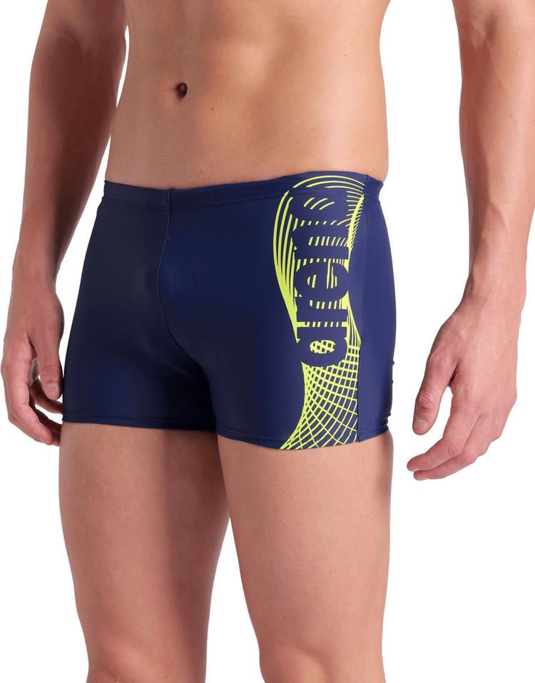 Arena Arena Wake Badehose Herren - navy-soft green - 4 | SportScheck