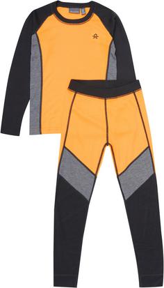 COLORKIDS Colorblock Wäscheset Kinder orange pop