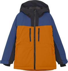 COLORKIDS Colorblock Skijacke Kinder marmalade