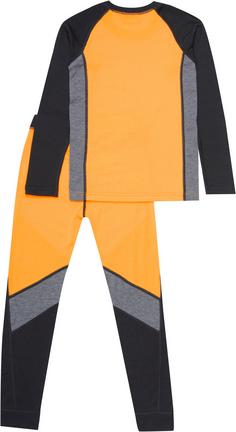 Rückansicht von COLORKIDS Colorblock Wäscheset Kinder orange pop