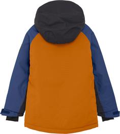 Rückansicht von COLORKIDS Colorblock Skijacke Kinder marmalade