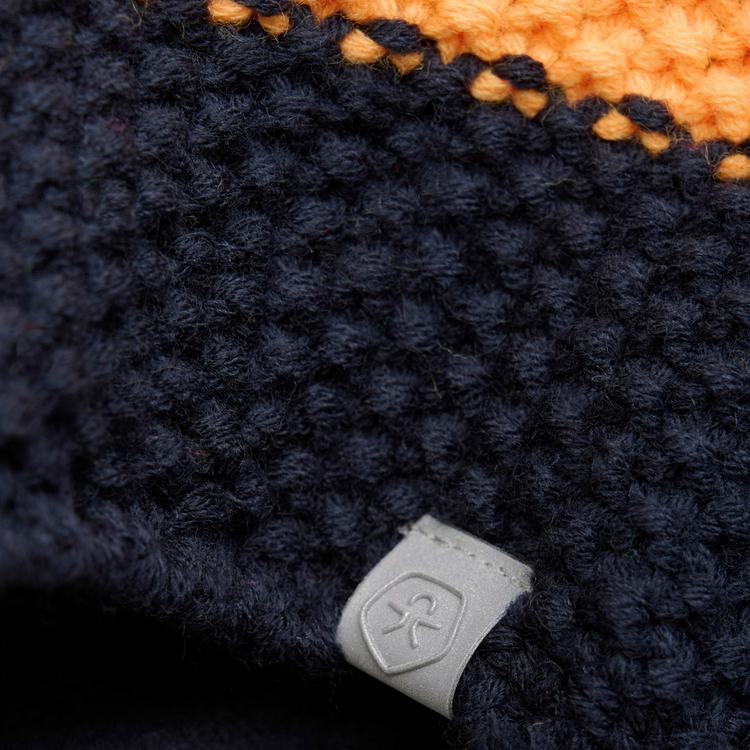 COLORKIDS COLORKIDS Colorblock Bommelm&uuml;tze Kinder - orange pop - 0 | SportScheck