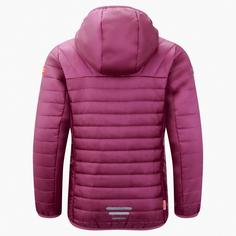 Rückansicht von Trollkids Eikefjord Steppjacke Kinder bright berry-lagoon blue