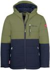 Trollkids Hemsedal Steppjacke Kinder - moss-mystic blue