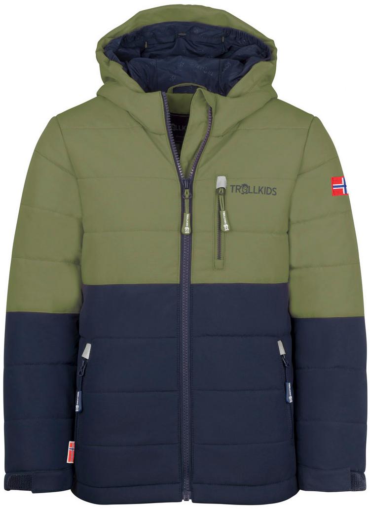 Trollkids Trollkids Hemsedal Steppjacke Kinder - moss-mystic blue - 0 | SportScheck