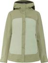 Didriksons GRIT 3 Regenjacke Damen - wild forest green