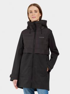 Rückansicht von Didriksons HELLA Parka Damen black