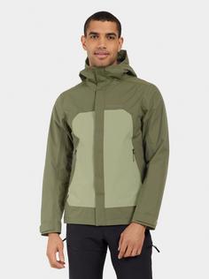 Rückansicht von Didriksons GRIT 3 Regenjacke Herren deep green