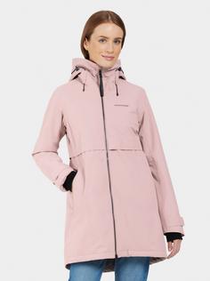 Rückansicht von Didriksons HELLE 5 Parka Damen oyster lilac