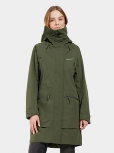 Rückansicht von Didriksons ILMA 8 Parka Damen deep green