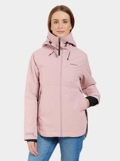 Rückansicht von Didriksons JENNIE 2 Funktionsjacke Damen oyster lilac