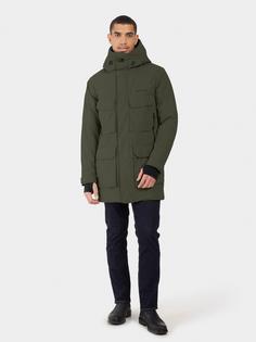 Rückansicht von Didriksons DREW 8 Parka Herren deep green