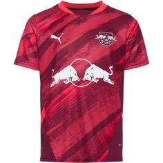 PUMA RB Leipzig 24-25 Auswärts Fußballtrikot Kinder dark jasper-active red