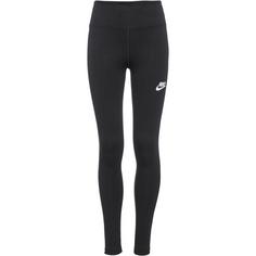 Nike NSW CLASSICS Leggings Kinder black-white