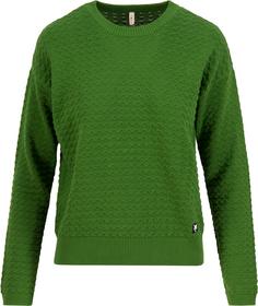 Blutsgeschwister Chic Promenade Rundhalspullover Damen mushroom green knit