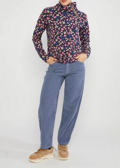 Rückansicht von Blutsgeschwister Oh so Nett Sweatshirt Damen tiny fleur