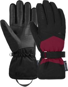 Reusch Helena R-TEX® XT Skihandschuhe Damen black-beet red