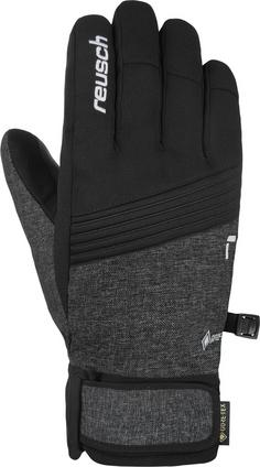 Rückansicht von Reusch GORE-TEX Fergus GORE-TEX Skihandschuhe Herren black-black melange