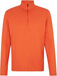 Ziener Jelano Fleeceshirt Herren - orange pumpkin