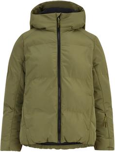 Ziener AWAR Skijacke Kinder deep olive