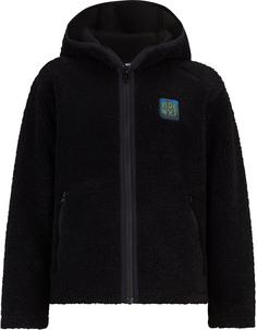 Ziener JUHA Fleecejacke Kinder black