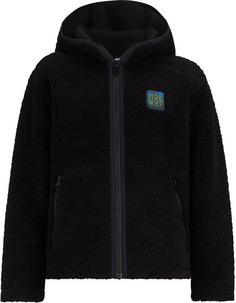 Ziener JUHA Fleecejacke Kinder black